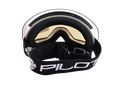 [PILOT] Double Polycarbonate Anti-fog Lens Ski & Snowboarding Goggles with UV400 Protection - Red White