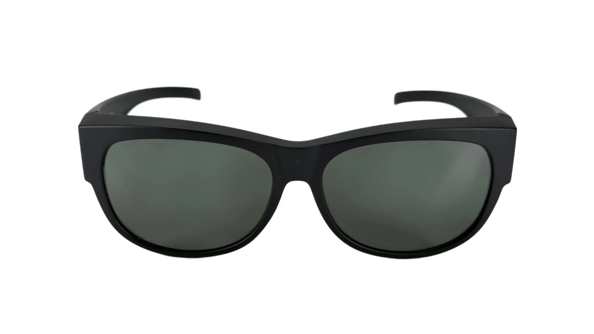 [SGL.PO2.HF3.Black.Green] Over-glasses Sunglasses (Đen, Xanh lá)